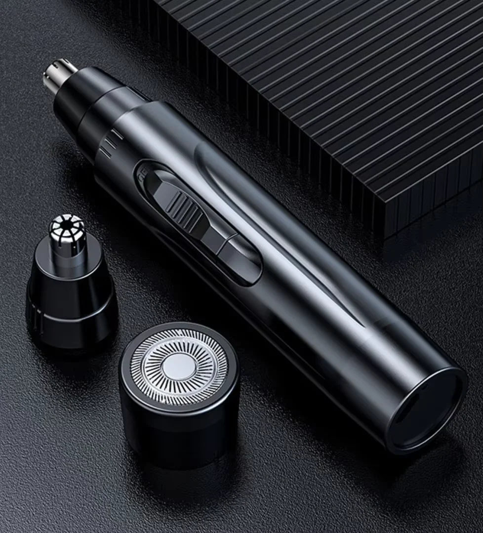 Absolute Black Electric Nose Hair Trimmer Ear and Nose Hair Trimmer Professional Painless Nose Hair Trimmer For Men And Women