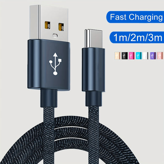 USB Type C Cable Fast Charging